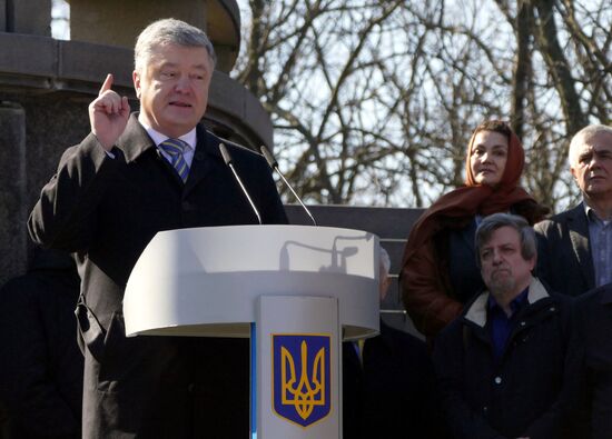 Ukraine Presidential Elections Poroshenko