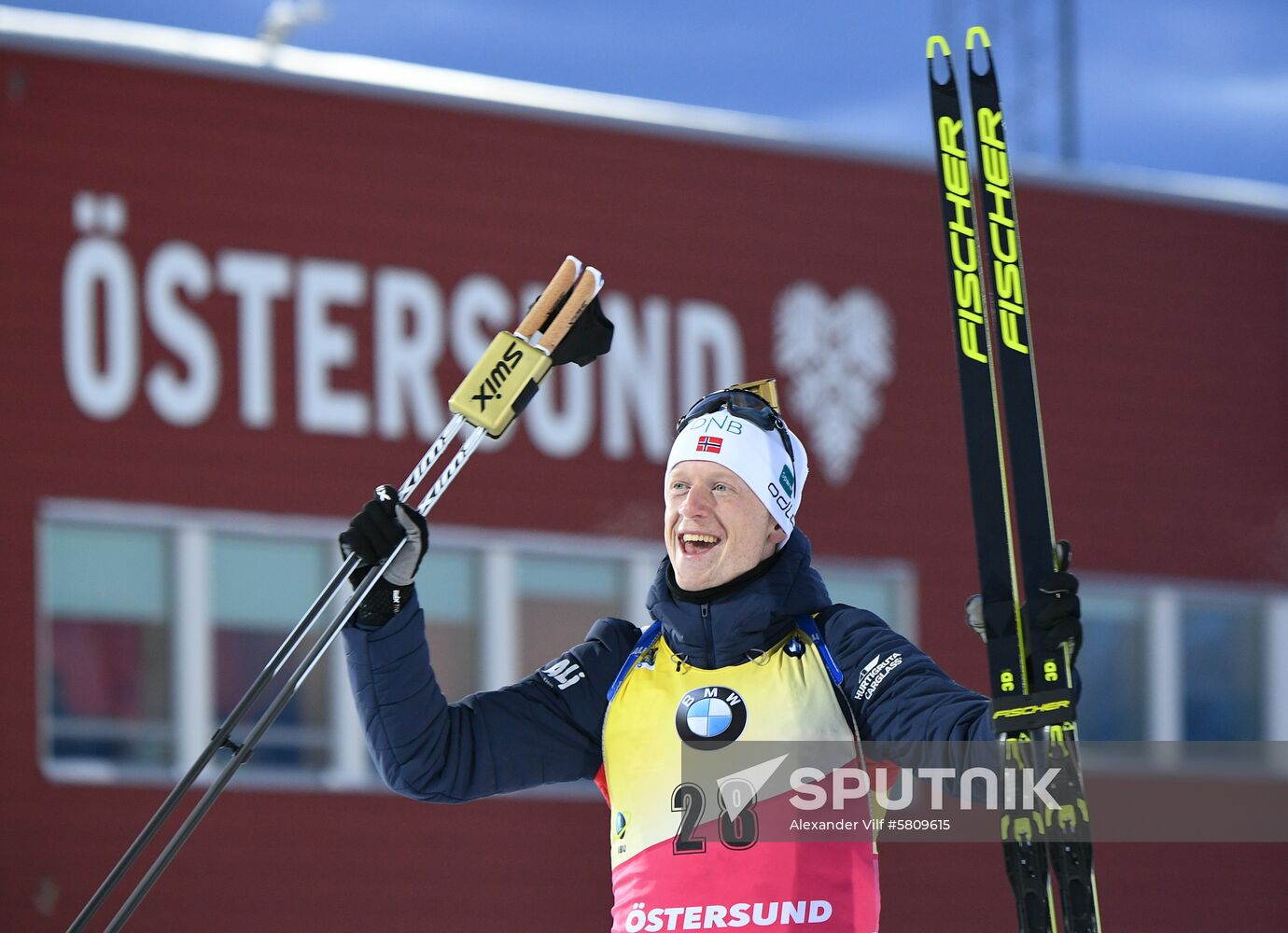 Sweden Biathlon Worlds Men Sprint