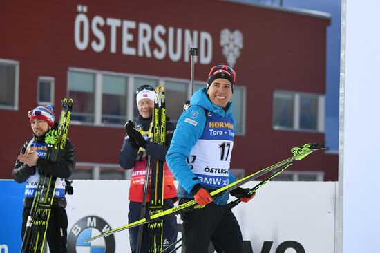 Sweden Biathlon Worlds Men Sprint