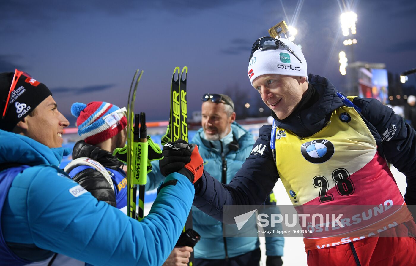 Sweden Biathlon Worlds Men Sprint