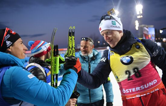 Sweden Biathlon Worlds Men Sprint