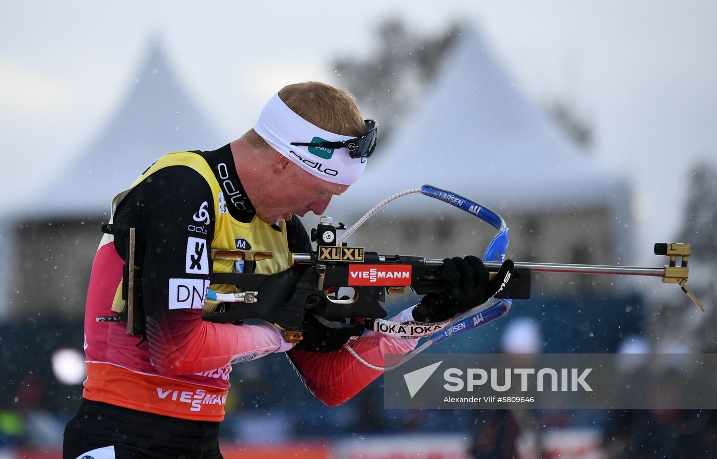 Sweden Biathlon Worlds Men Sprint