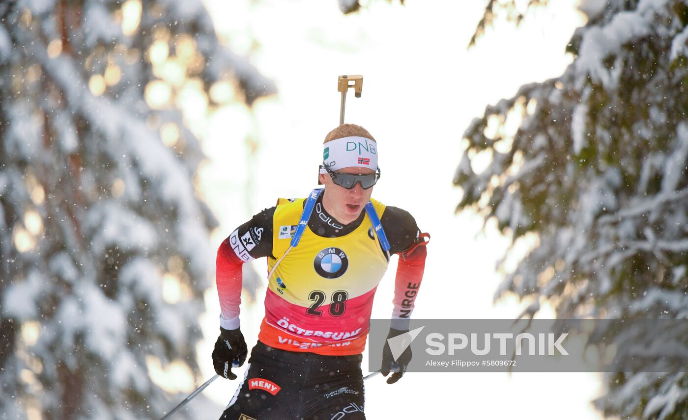 Sweden Biathlon Worlds Men Sprint