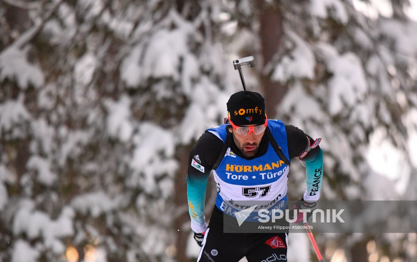 Sweden Biathlon Worlds Men Sprint