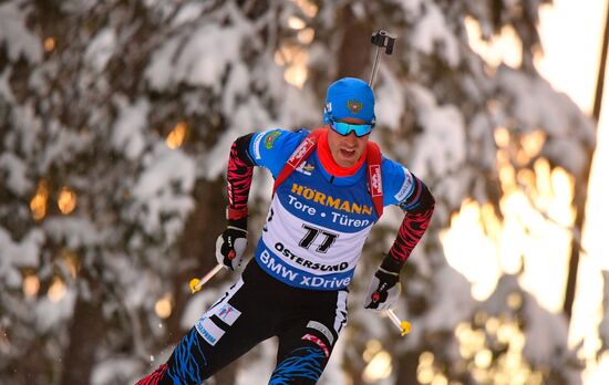 Sweden Biathlon Worlds Men Sprint