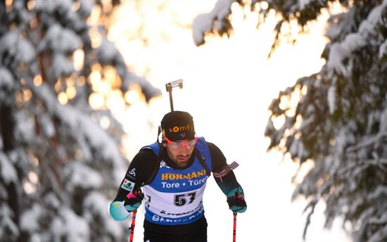 Sweden Biathlon Worlds Men Sprint