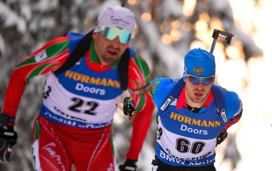 Sweden Biathlon Worlds Men Sprint