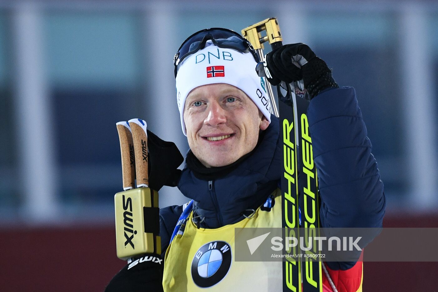 Sweden Biathlon Worlds Men Sprint