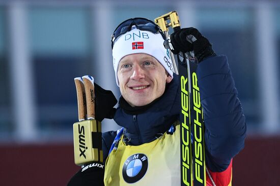 Sweden Biathlon Worlds Men Sprint
