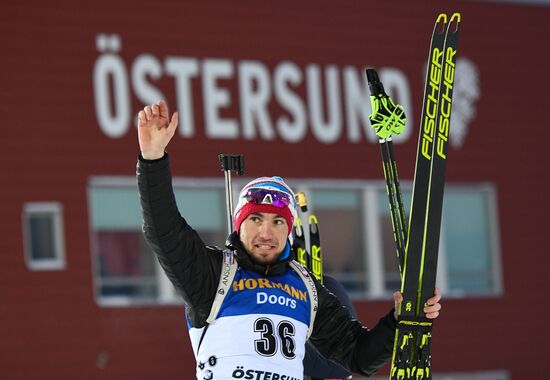 Sweden Biathlon Worlds Men Sprint