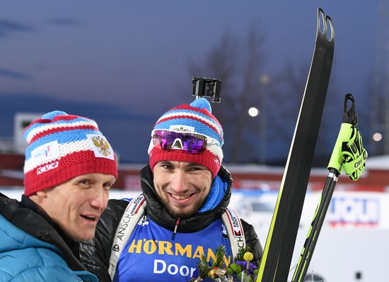 Sweden Biathlon Worlds Men Sprint