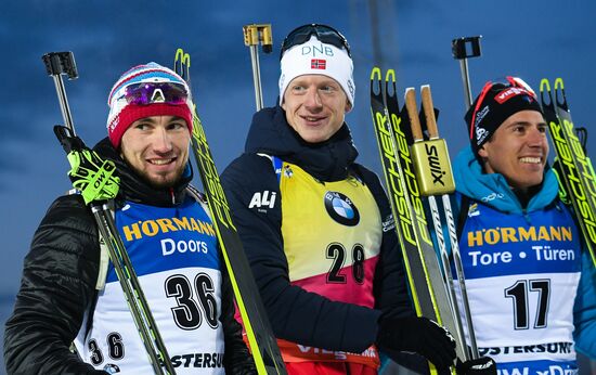 Sweden Biathlon Worlds Men Sprint