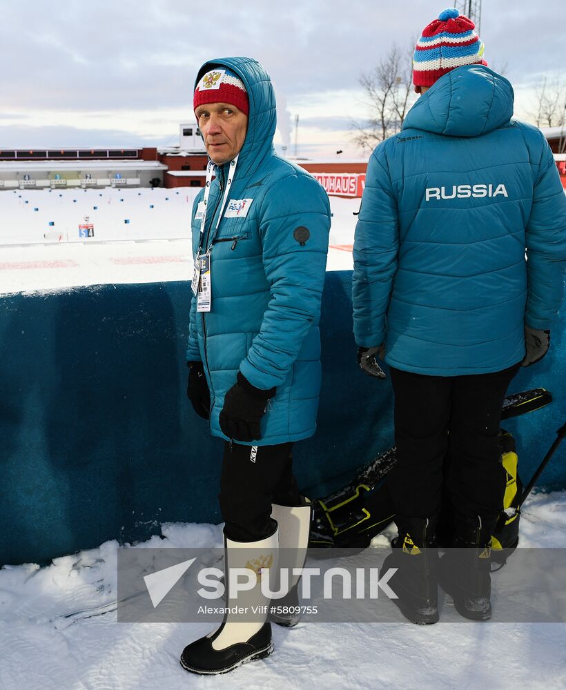 Sweden Biathlon Worlds Men Sprint