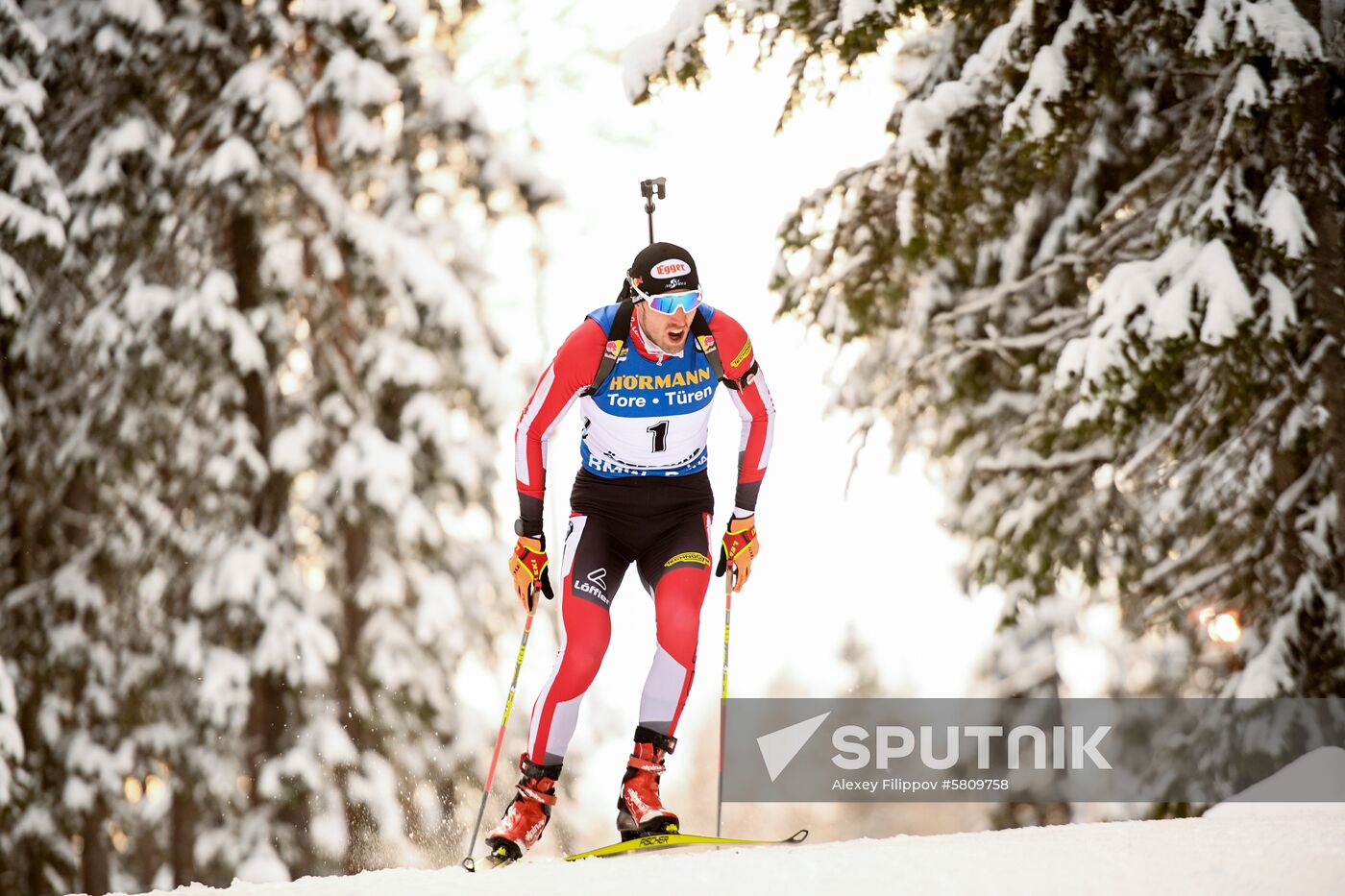 Sweden Biathlon Worlds Men Sprint
