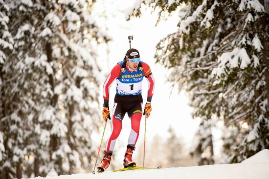 Sweden Biathlon Worlds Men Sprint
