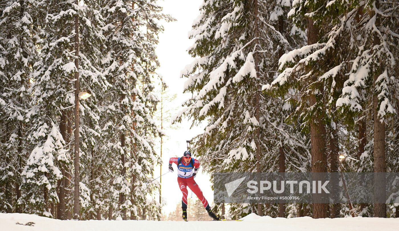Sweden Biathlon Worlds Men Sprint