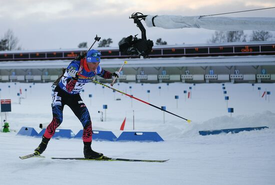 Sweden Biathlon Worlds Men Sprint