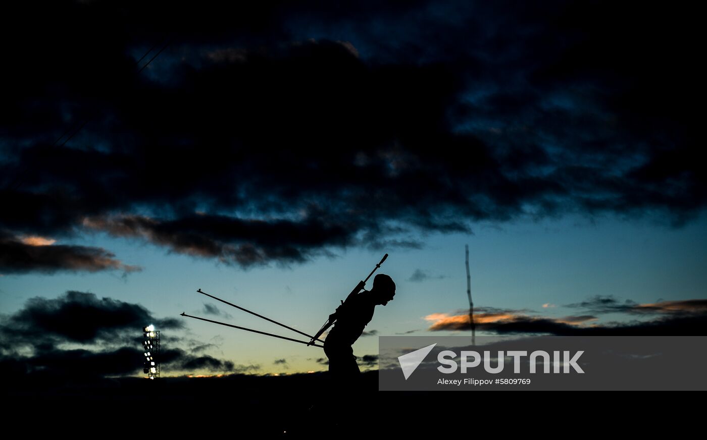 Sweden Biathlon Worlds Men Sprint