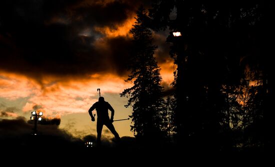 Sweden Biathlon Worlds Men Sprint