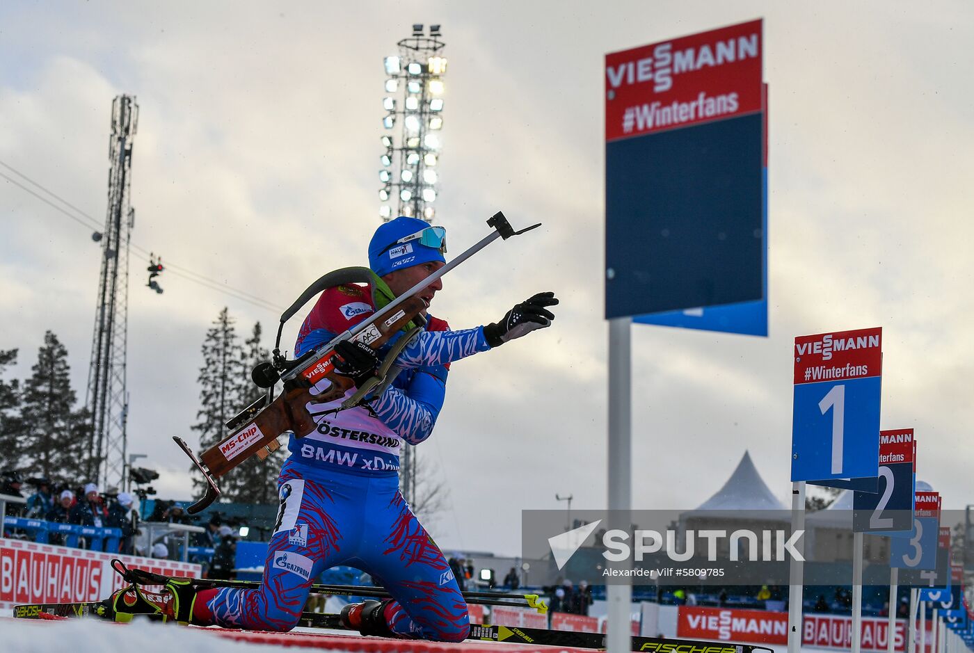 Sweden Biathlon Worlds Men Sprint