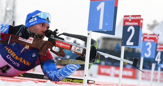 Sweden Biathlon Worlds Men Sprint