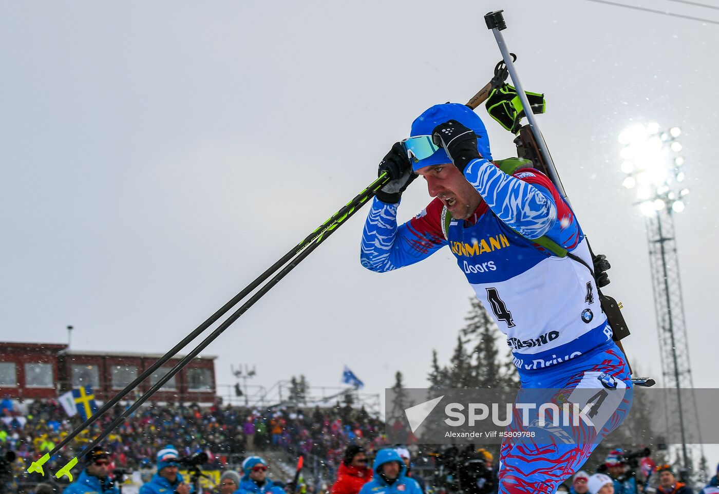 Sweden Biathlon Worlds Men Sprint