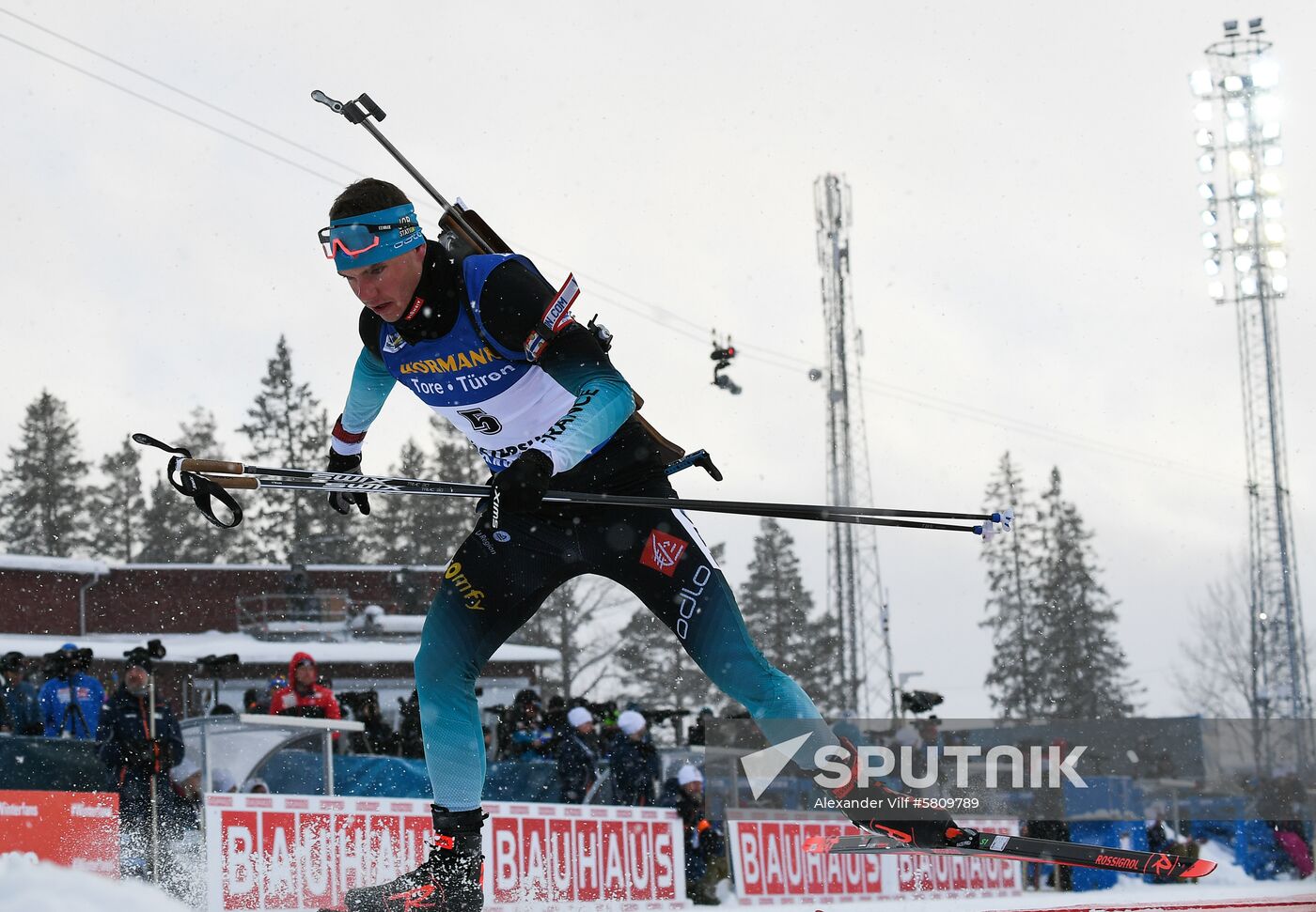 Sweden Biathlon Worlds Men Sprint