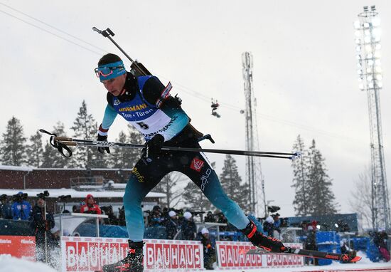 Sweden Biathlon Worlds Men Sprint