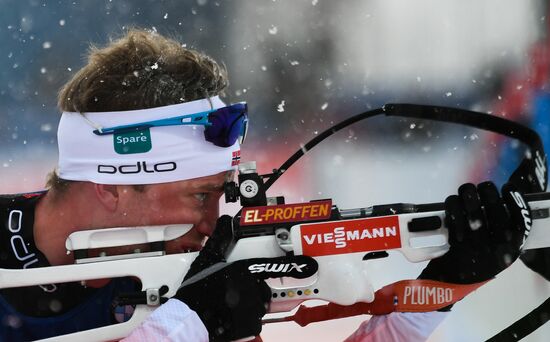 Sweden Biathlon Worlds Men Sprint