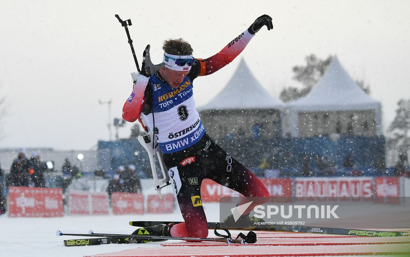 Sweden Biathlon Worlds Men Sprint