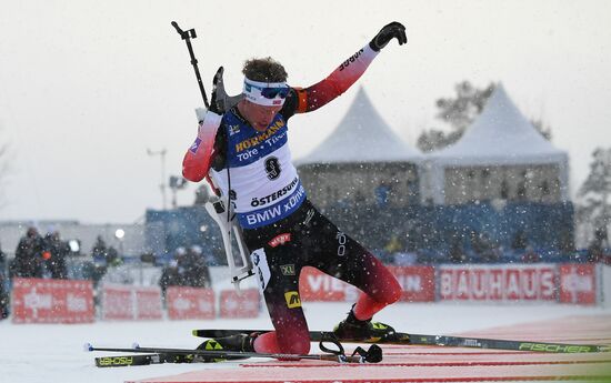 Sweden Biathlon Worlds Men Sprint