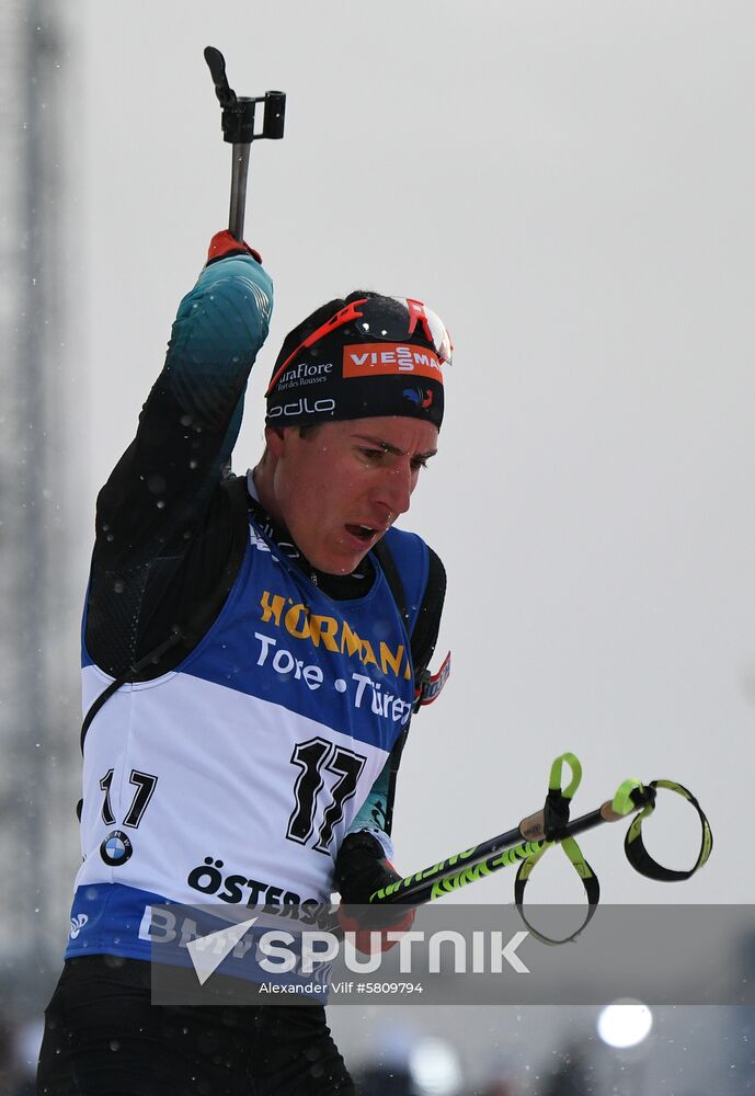 Sweden Biathlon Worlds Men Sprint