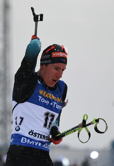 Sweden Biathlon Worlds Men Sprint