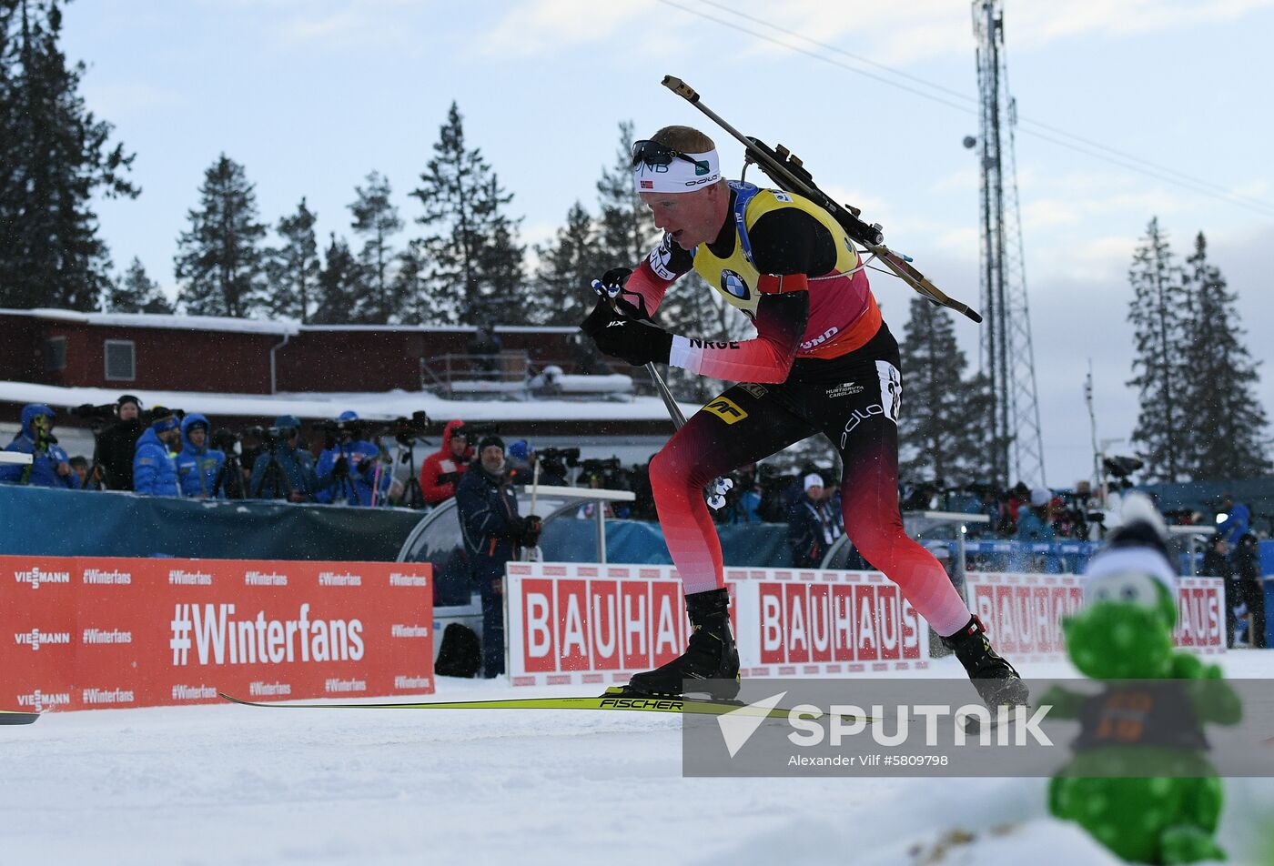 Sweden Biathlon Worlds Men Sprint