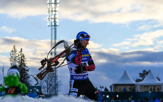 Sweden Biathlon Worlds Men Sprint