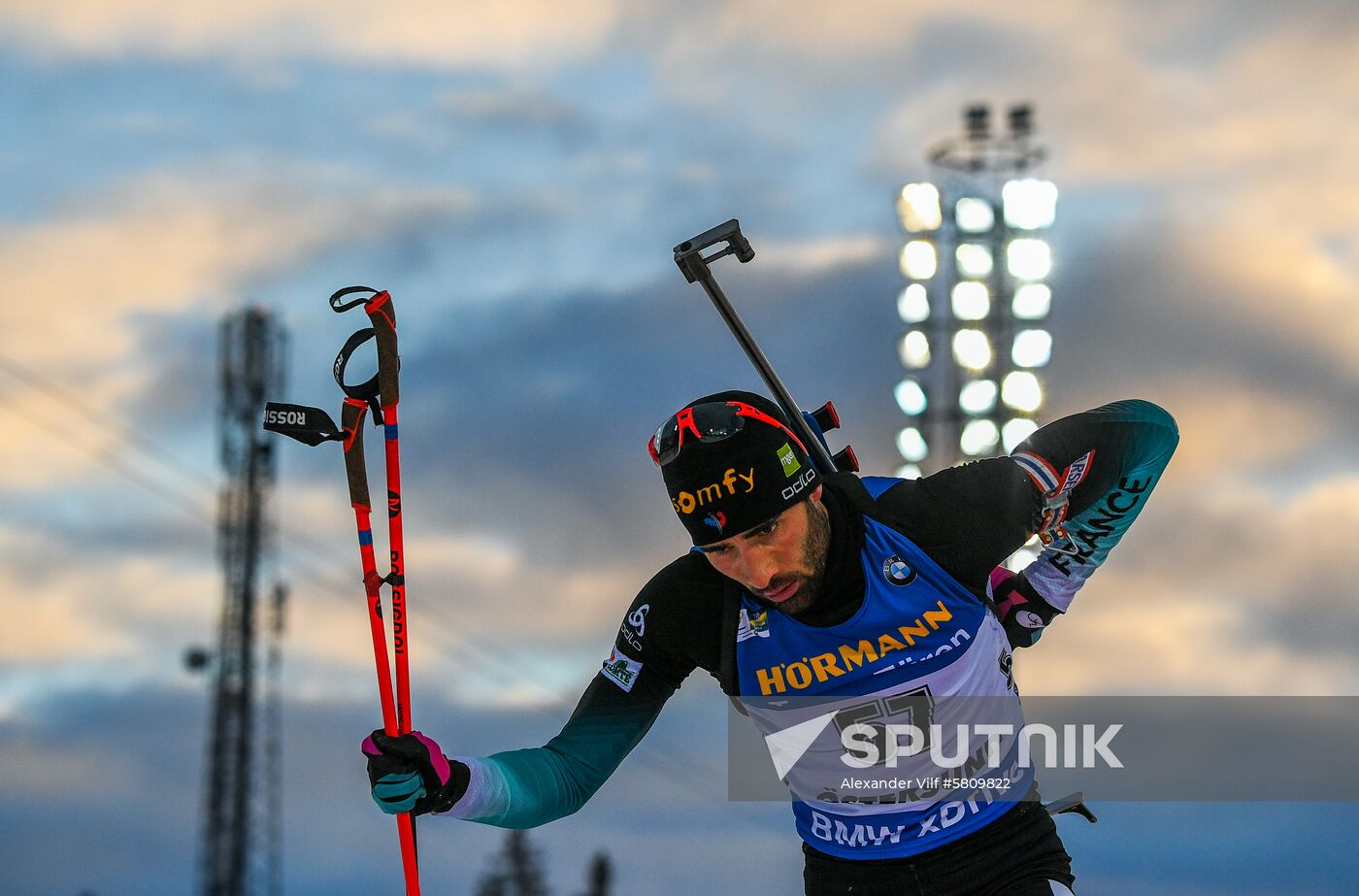 Sweden Biathlon Worlds Men Sprint