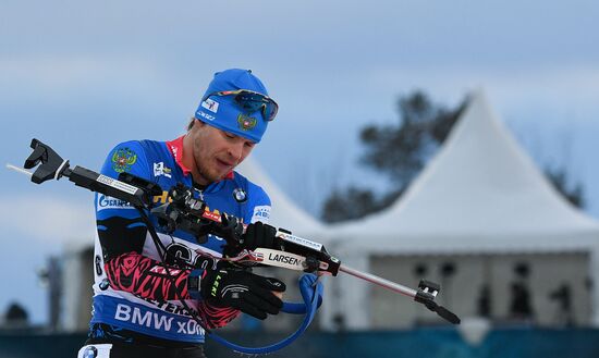 Sweden Biathlon Worlds Men Sprint