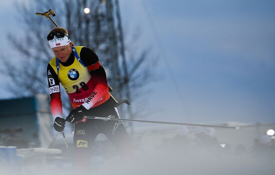 Sweden Biathlon Worlds Men Sprint
