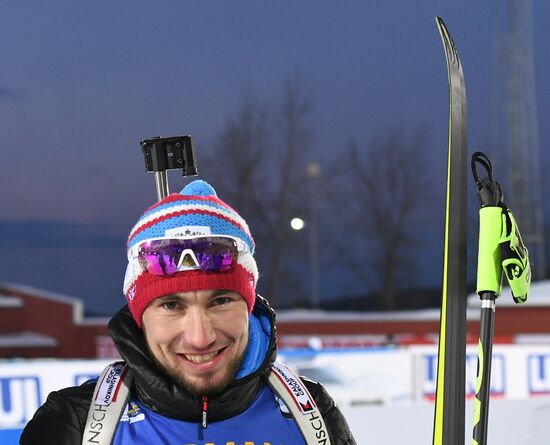 Sweden Biathlon Worlds Men Sprint