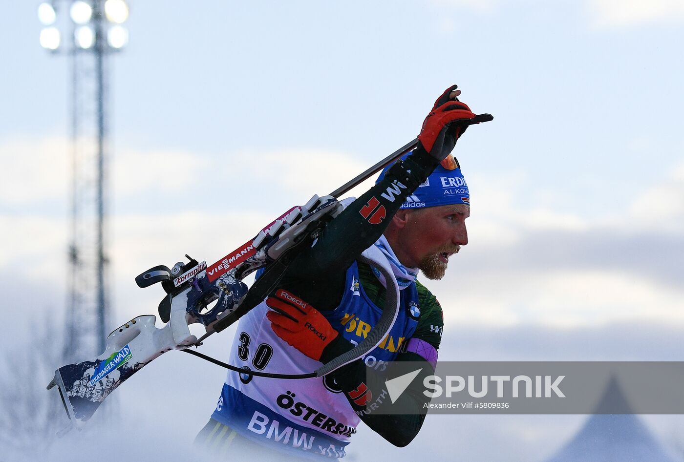 Sweden Biathlon Worlds Men Sprint