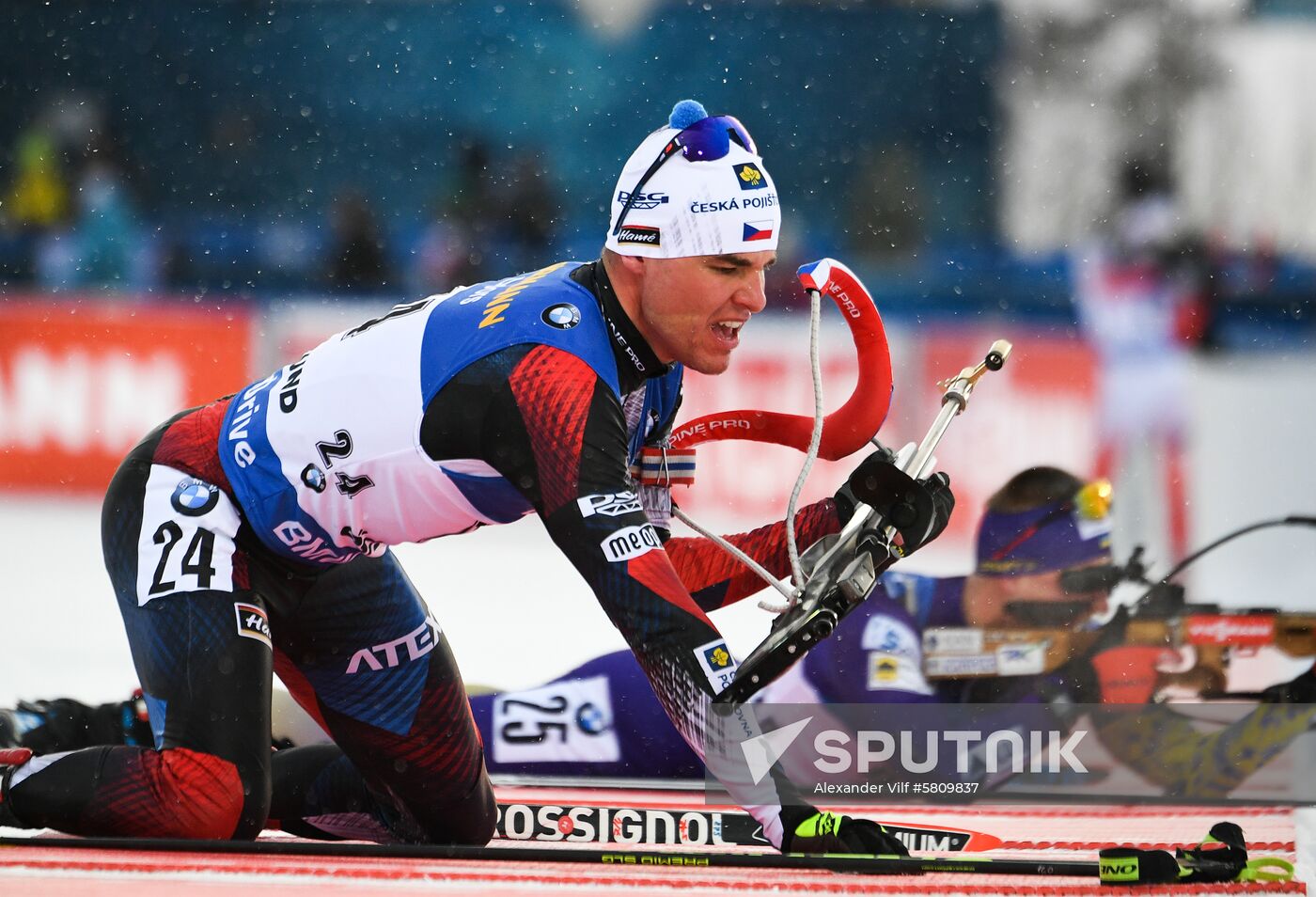 Sweden Biathlon Worlds Men Sprint