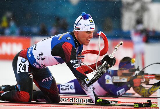 Sweden Biathlon Worlds Men Sprint