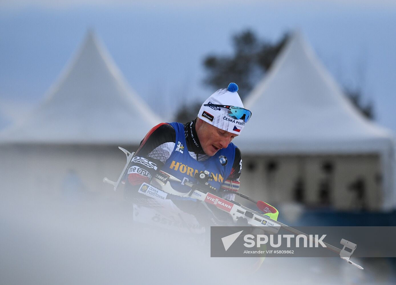 Sweden Biathlon Worlds Men Sprint