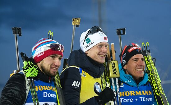 Sweden Biathlon Worlds Men Sprint