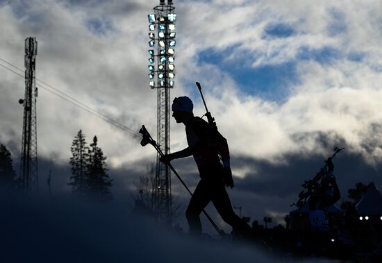 Sweden Biathlon Worlds Men Sprint