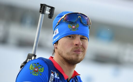 Sweden Biathlon Worlds Men Sprint