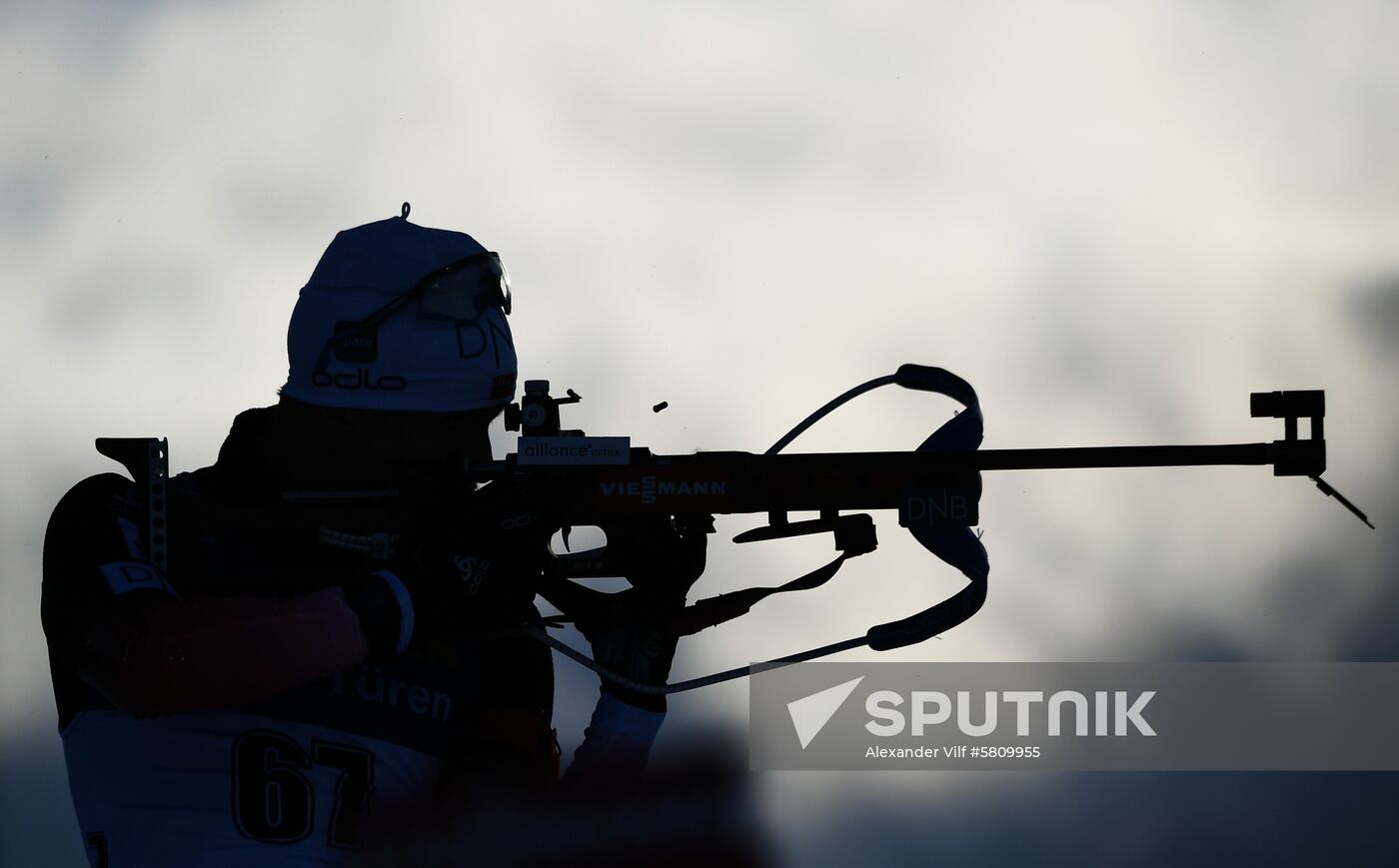 Sweden Biathlon Worlds Men Sprint