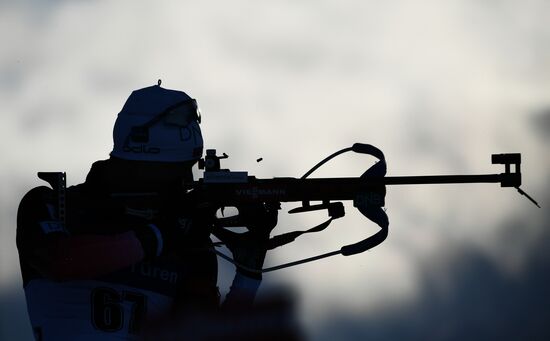 Sweden Biathlon Worlds Men Sprint
