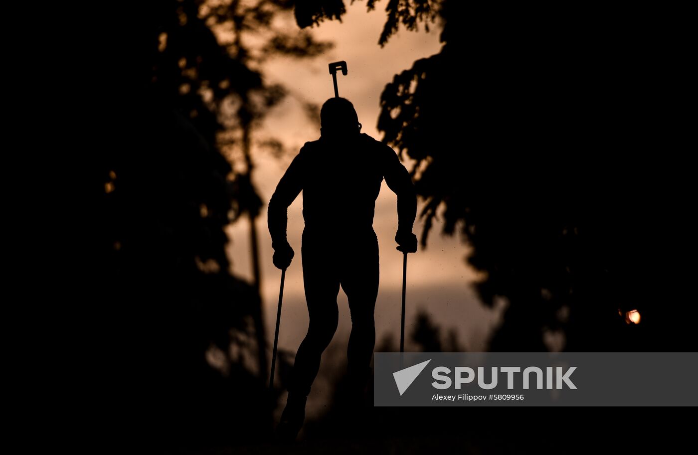 Sweden Biathlon Worlds Men Sprint