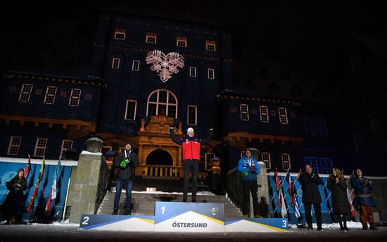 Sweden Biathlon Worlds Men Sprint